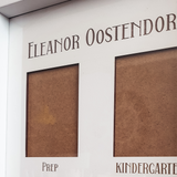 School photos School photo frames Wallet photos Back to school School School photography Primary school High school Daycare Preschool Photo frame School frame Personalised photo frame Kids gift Child gift Gifts for kids House decor Housewarming gift School supplies Timber photo frame Engraved frame School years