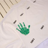 School Hand Print T-shirt