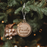 Christmas Ornament - Our first Christmas..