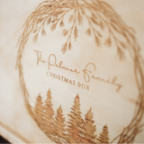 Christmas Box - Pine Tree Design