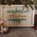 Christmas Box - Pine Border Design
