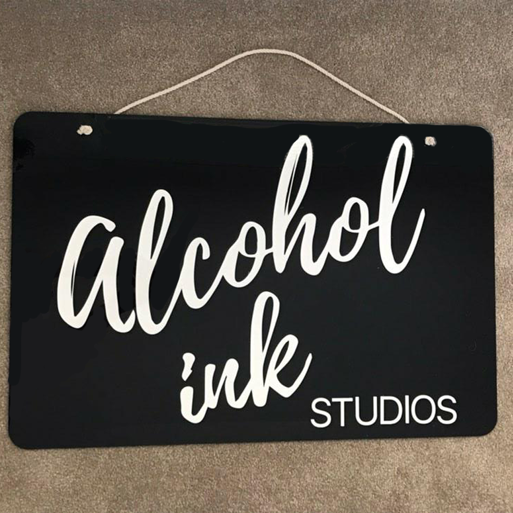Large Signage Acrylic Rectangle Shape | Black Orchid Designs ...