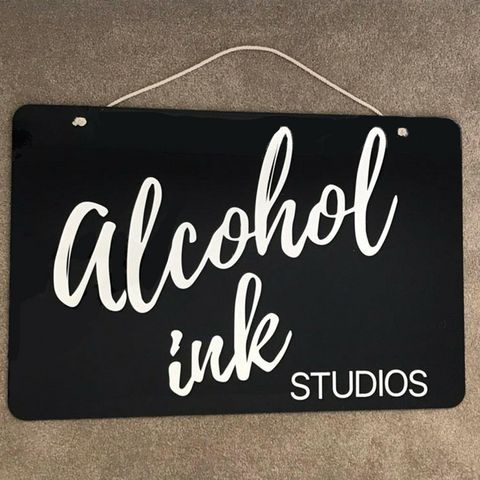 Business or Event Signage - Large Acrylic Rectangle Shape