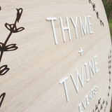 Business or Event Signage - Plywood Circle, Square or Octagon Shape