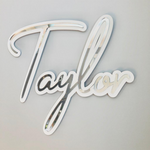Personalised Name Plaque - Double Layer