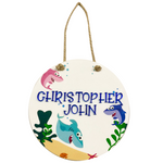 Printed Sign Plaques - Baby Sharks