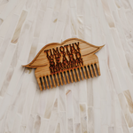 Beard Comb - Moustache - With great beard comes great responsibility