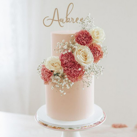 Cake Topper - Single Layer