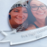 Christmas Ornament - Photo with Message