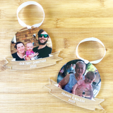 Christmas Ornament - Photo with Message