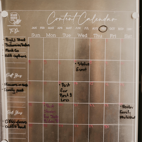 Planner - Content Calendar - Magnetic - Square