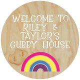 Cubby House Sign - Various Designs
