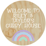 Cubby House Sign - Various Designs