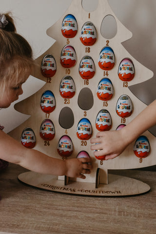 Christmas Chocolate Egg Advent Calendar