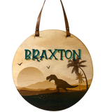 Printed Sign Plaques - Dinosaur