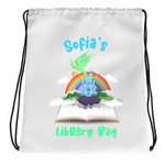 Drawstring Library Bag - 4 Designs