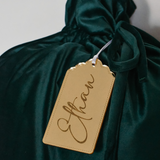 Stocking Or Santa Sack Ornament - Gift Tag Design