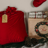 Stocking Or Santa Sack Ornament - Gift Tag Design