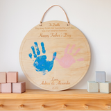 Hand print plaque Handmade gift Personalised keepsake Mothers day gift Mother's day gift Fathers day gift Father's day gift Grandparent gift Nanny Nan Nanna Nonna Buba Pop Poppy Papa Nunna Painted hands Memories Personalised gift