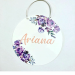Printed Sign Plaques - Lilac Flowers