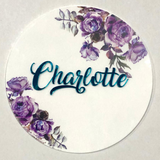 Printed Sign Plaques - Lilac Flowers