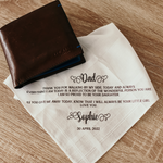 Handkerchief with White Stripe