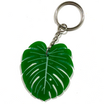 Keyring - Monstera Deliciosa Leaf