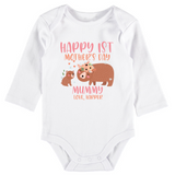 Happy First Mother's Day Onesie - Bear Design