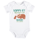 Happy First Mother's Day Onesie - Bear Design