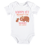 Happy First Mother's Day Onesie - Bear Design