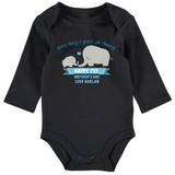 Happy First Mother's Day Onesie - Elephant Design