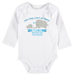 Happy First Mother's Day Onesie - Elephant Design