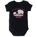 Happy First Mother's Day Onesie - Elephant Design