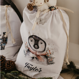 Christmas Printed Santa Sacks - Various Designs