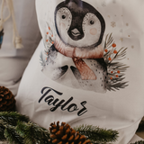 Christmas Printed Santa Sacks - Various Designs