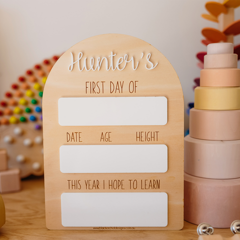 Personalised first day of board Personalised first day of plaque Personalised first day of sign First day of board First day of plaque First day of sign First day of school First day Personalised school board Personalised school plaque Personalised school sign Last day of board Last day of plaque Last day of sign Personalised last day of board Personalised last day of plaque Personalised last day of sign 