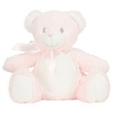 Plush Toy - Initial with Pink Floral design