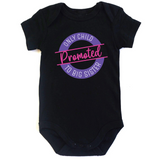Baby birth announcement Baby announcement Personalised baby onesie Personalised baby grow suit Hello world White baby coverall Personalised baby coverall Baby arrival Hospital bag What do i pack in my hospital bag Birth announcement Baby arrival Baby announcement outfit Baby first outfit Baby hospital Baby hospital outfit Promoted to onesie Only child promoted to big sister Only child promoted to big brother Little sister promoted to middle sister Little brother promoted to middle brother