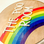 Printed Sign Plaques - Rainbow