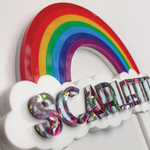 Cake Topper - Rainbow