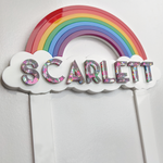 Cake Topper - Rainbow