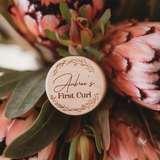 Mini Round Keepsake Box - Flora Design