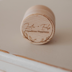Mini Round Keepsake Box - Wreath Design