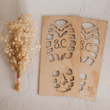 Christmas - Santa Boots Stencil