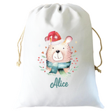 Christmas Printed Santa Sacks - Various Designs