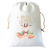 Christmas Printed Santa Sacks - Various Designs