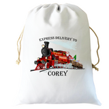 Christmas Printed Santa Sacks - Various Designs