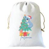 Christmas Printed Santa Sacks - Various Designs