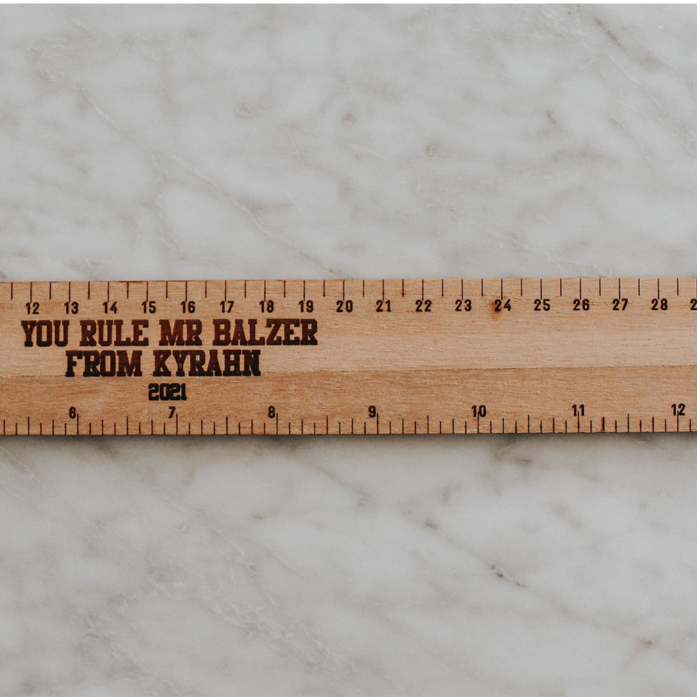 Rulers With Puns Australia | Black Orchid Designs β BlackOrchidDesigns