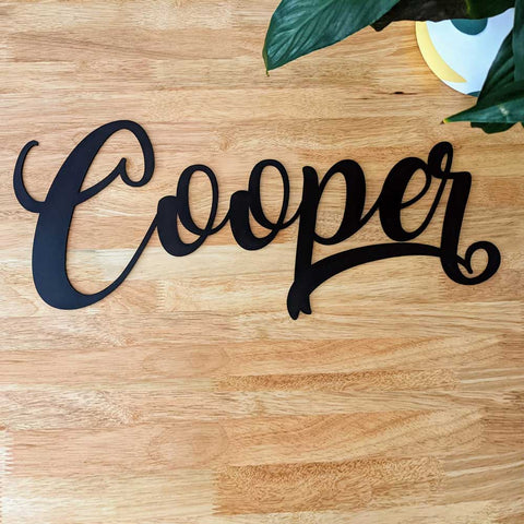 Personalised Name Plaque - Single Layer